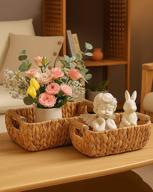 Basket For Storage | Storage Organiser for clothes | Wardrobe Organizer | Shelf Organiser Basket