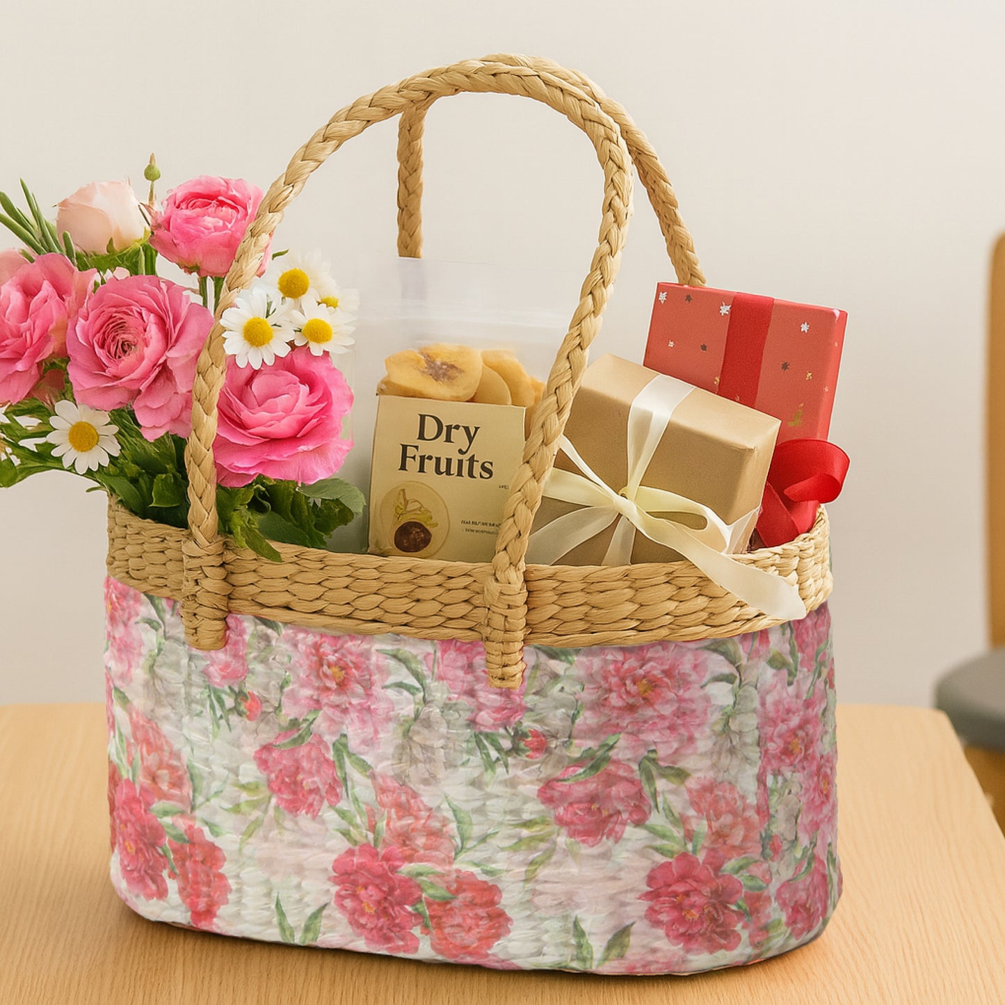 Tiffin Basket | Gift Hamper Baskets | Lunch Bag | Fruit And Vegetable Basket