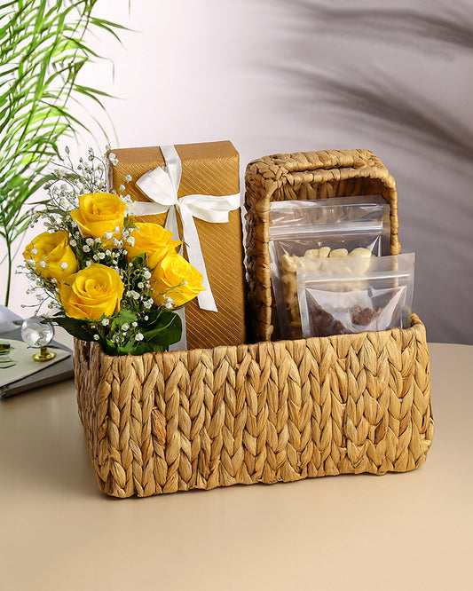 Basket For Storage | Shelf Basket For Clothes | Cupboard Organiser | Kitchen Storage Basket