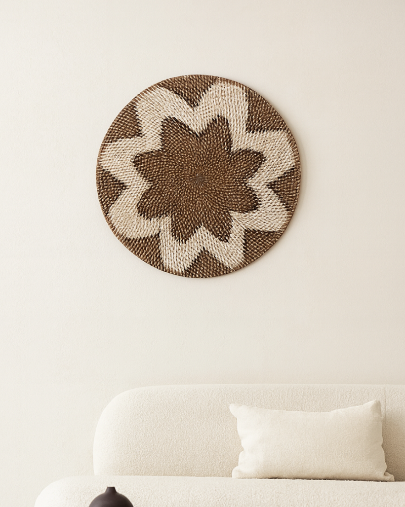 Modern Rattan Wall Panel for Minimalist Interiors
