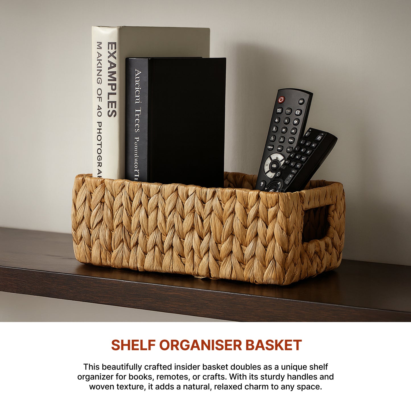 Basket For Storage | Shelf Basket For Clothes | Cupboard Organiser | Kitchen Storage Basket