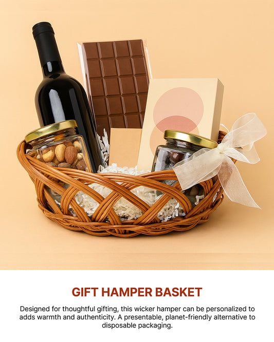 Fruit Baskets | Wicker Baskets | Cane Gift Hamper | Kitchen Storage Basket