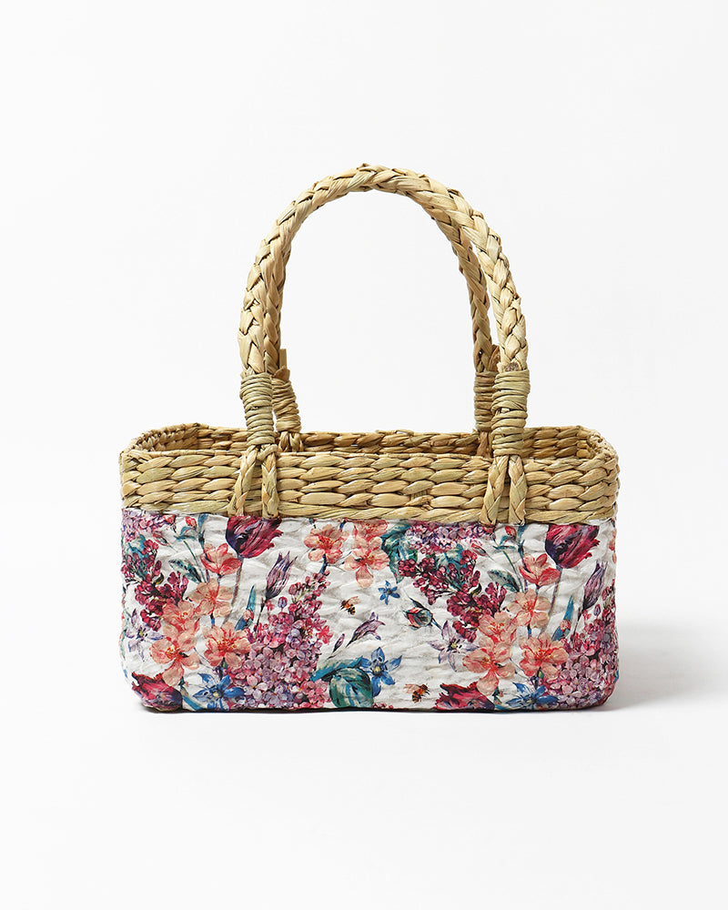 Seagrass Fruit Hamper Basket - Medium