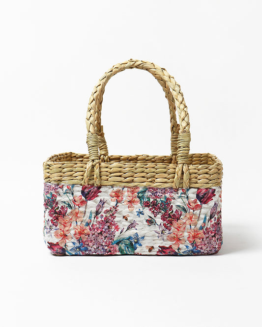 Seagrass Fruit Hamper Basket - Medium