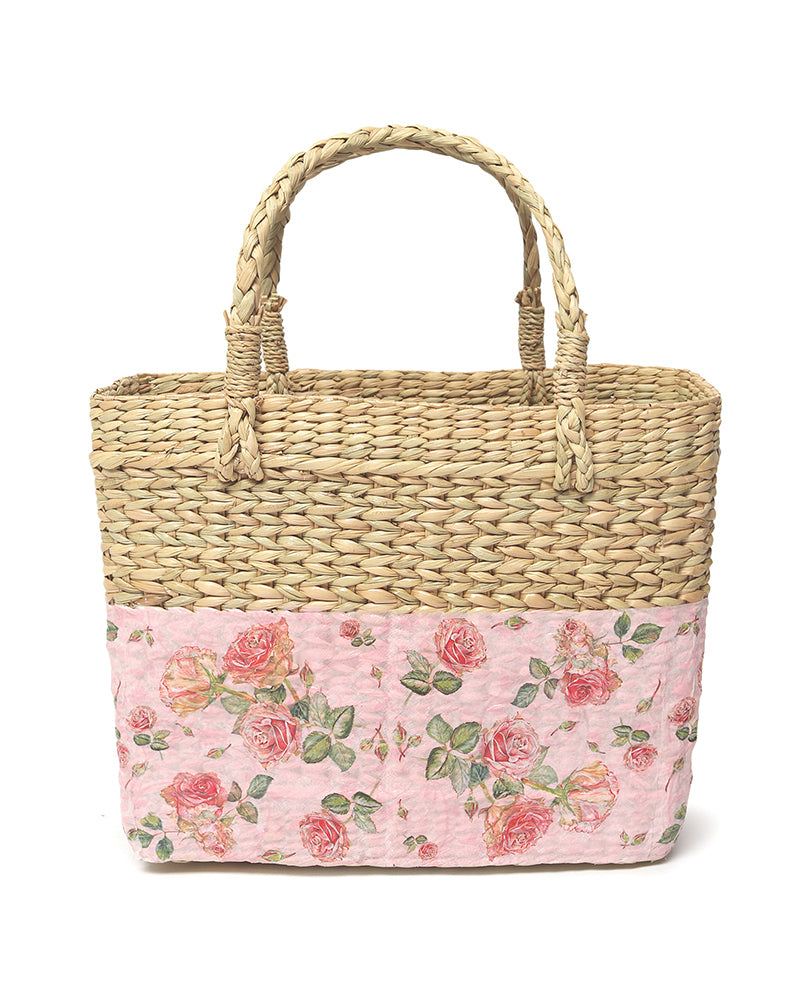Panier en jonc de mer