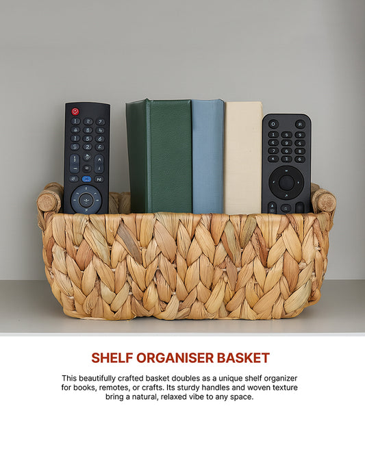 Basket For Storage | Storage Organiser for clothes | Wardrobe Organizer | Shelf Organiser Basket