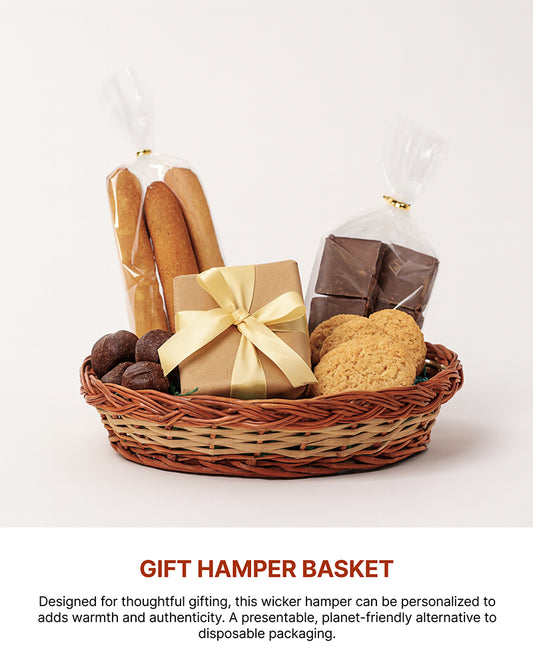 Wicker Baskets | Fruit Baskets | Kitchen Storage Basket | Cane Gift Hamper