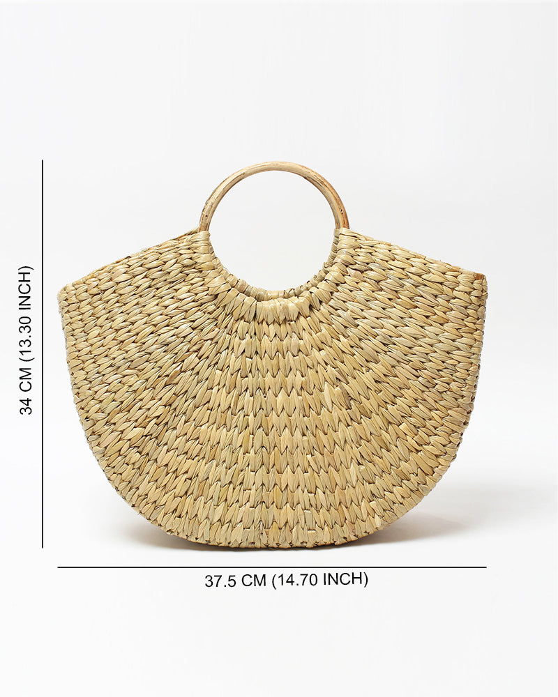 Half Moon Beach Tote Bag
