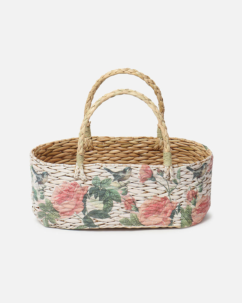 Seagrass Hamper Basket - Sophie