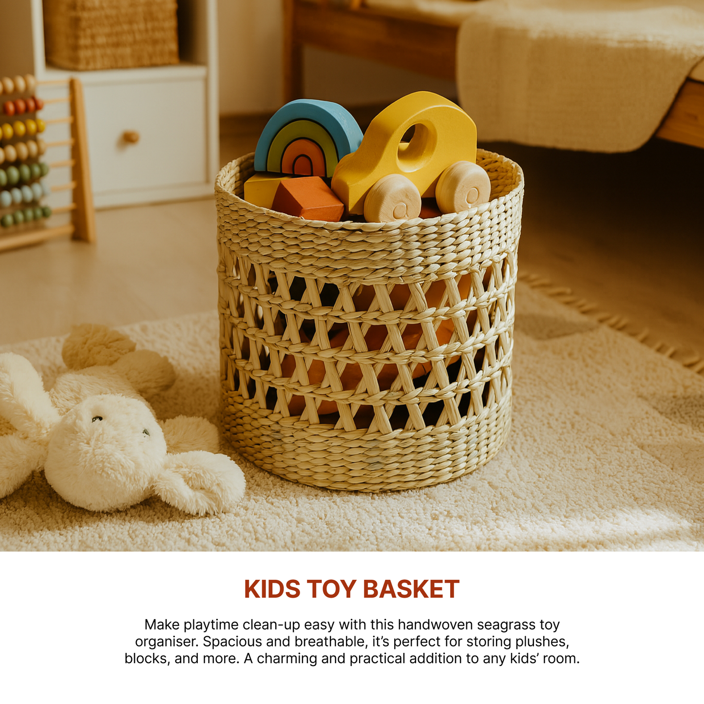 Basket For Kitchen Storage | Baskets For Organizing | Storage Organizer | Shelf Basket