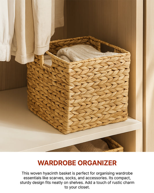 Baskets For Organising | Clothes Organiser | Basket For Kitchen Storage | Shelf Basket