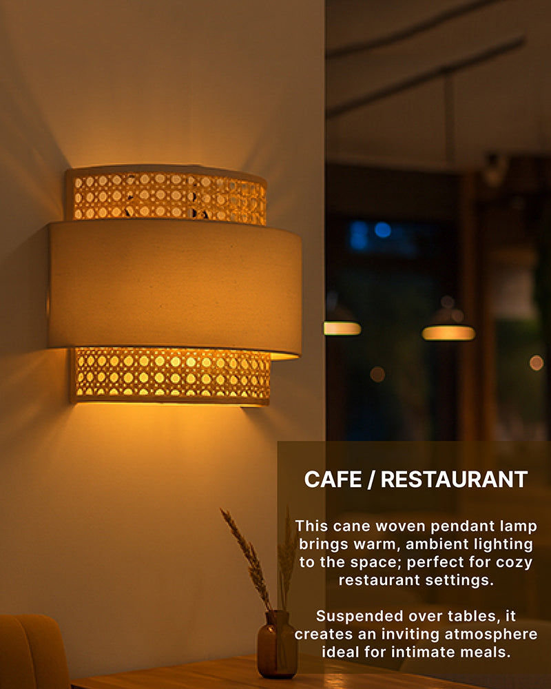 Wall Lamp | Bamboo Wall Lamp | Wall Mount Lights | Wall Lamps For Bedroom