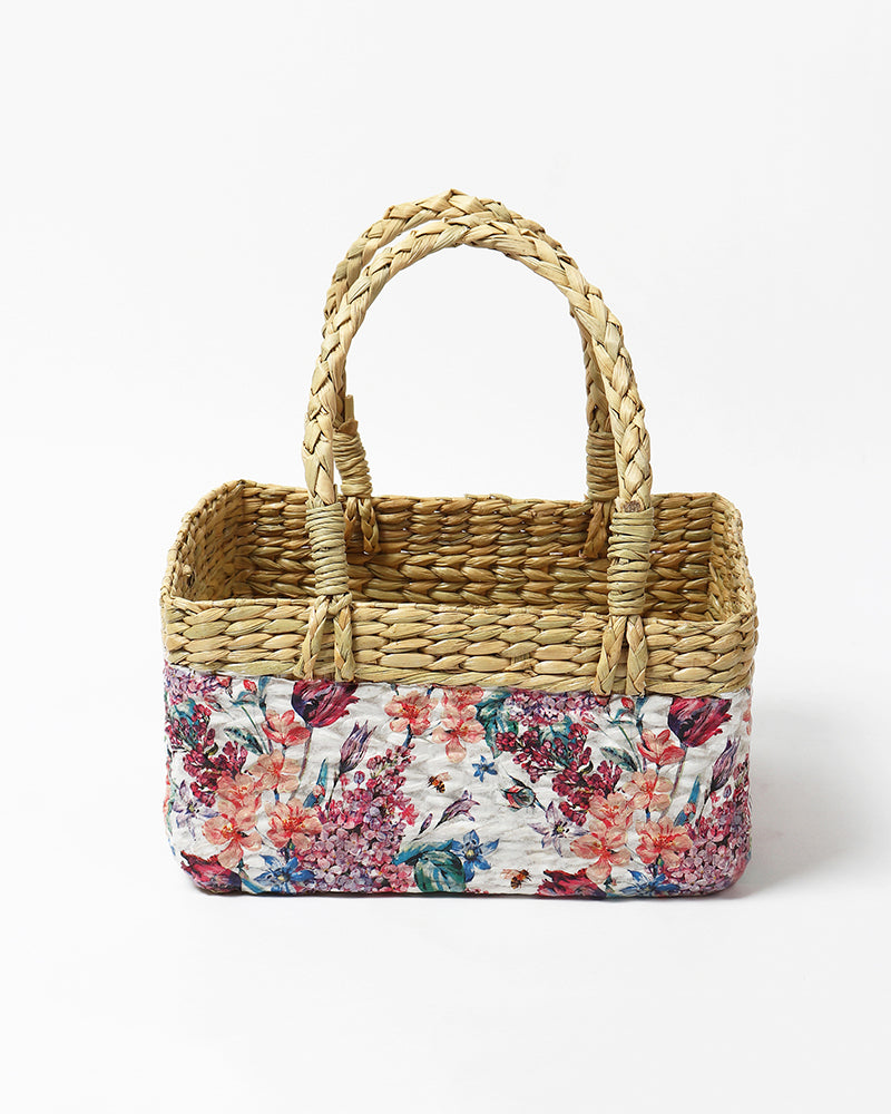 Seagrass Fruit Hamper Basket - Medium