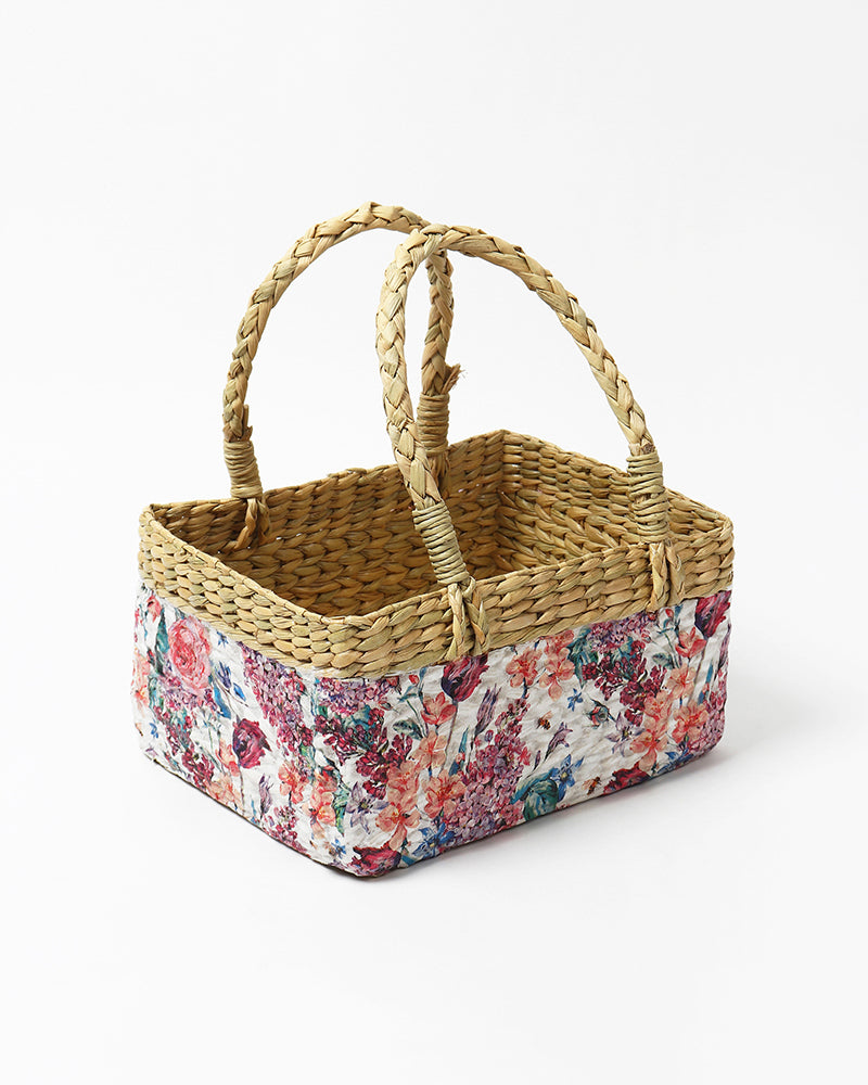 Seagrass Fruit Hamper Basket - Medium