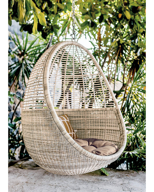 Egg Bamboo Swing | Rattan Swing | Cane Furniture