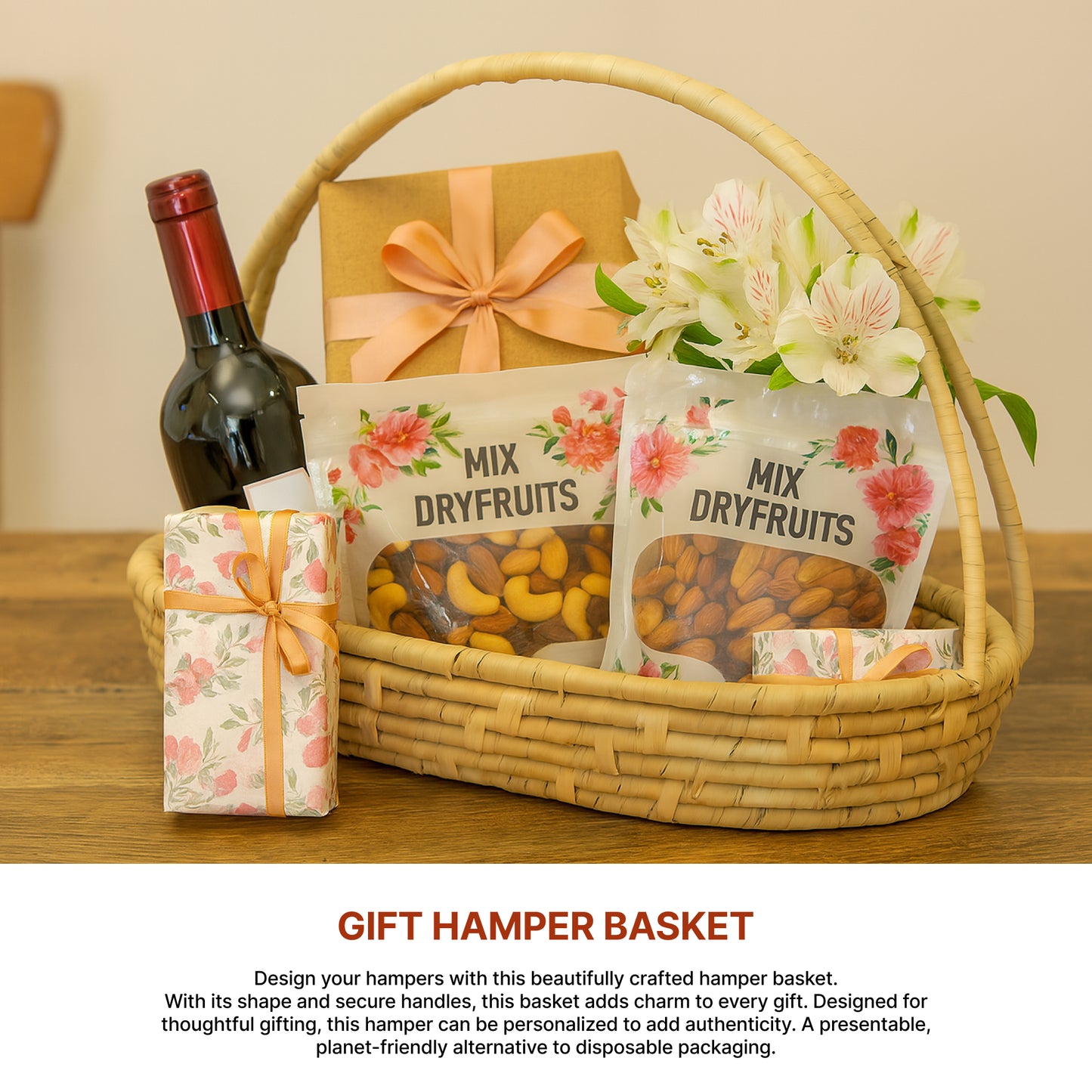 Decorative Gift Basket | Gift Hamper Basket | Fruit & Vegetable Basket
