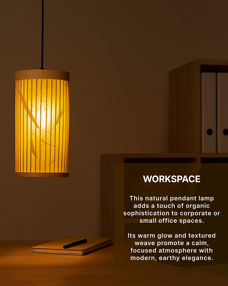 Bamboo Pendant Lamp | Ceiling Lamps For Living Room | Hanging Light