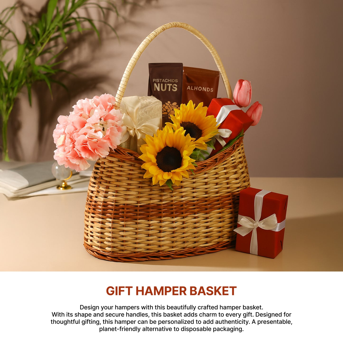 Picnic Baskets | Lunch Bag | Wicker Tiffin Baskets | Fruit & Vegetable Basket