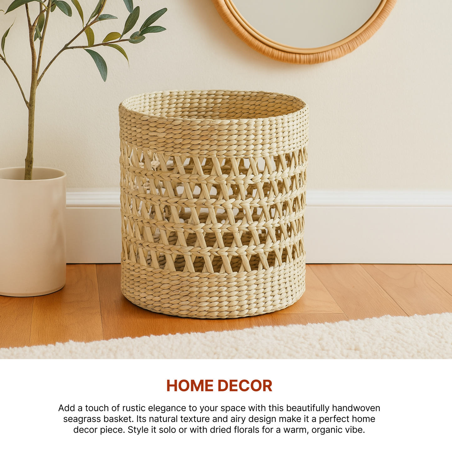 Basket For Kitchen Storage | Baskets For Organizing | Storage Organizer | Shelf Basket