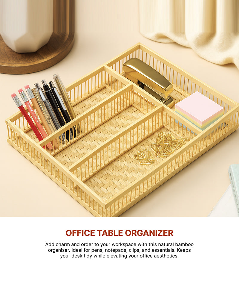 Wardrobe Organizer For Storage | Wicker Bathroom Organiser | File Storage Organizer