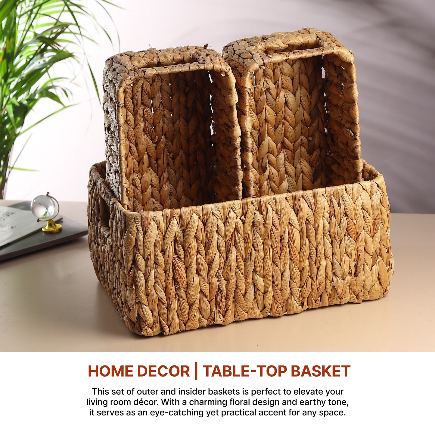 Basket For Storage | Shelf Basket For Clothes | Cupboard Organiser | Kitchen Storage Basket
