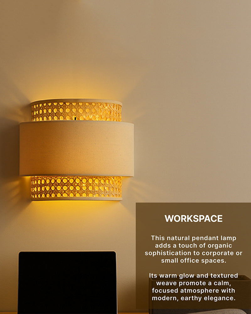 Wall Lamp | Bamboo Wall Lamp | Wall Mount Lights | Wall Lamps For Bedroom