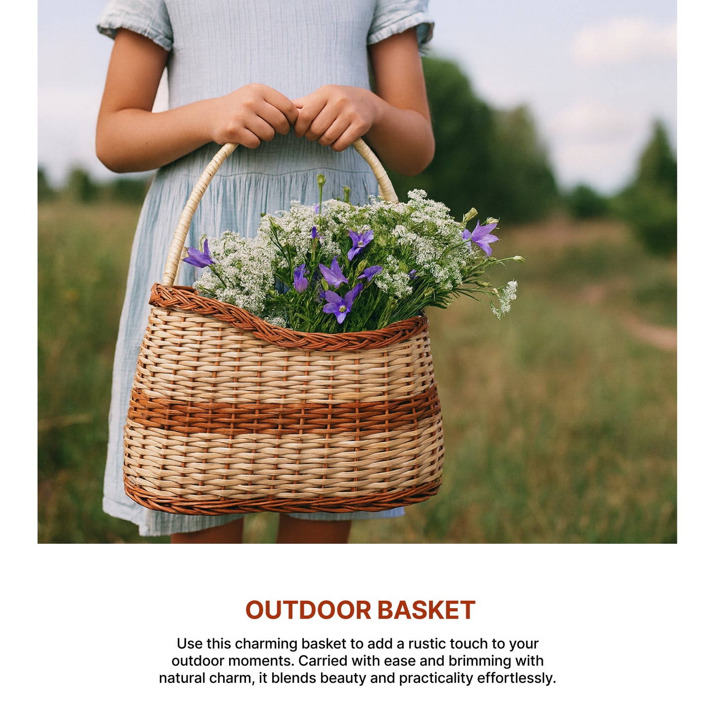 Picnic Baskets | Lunch Bag | Wicker Tiffin Baskets | Fruit & Vegetable Basket