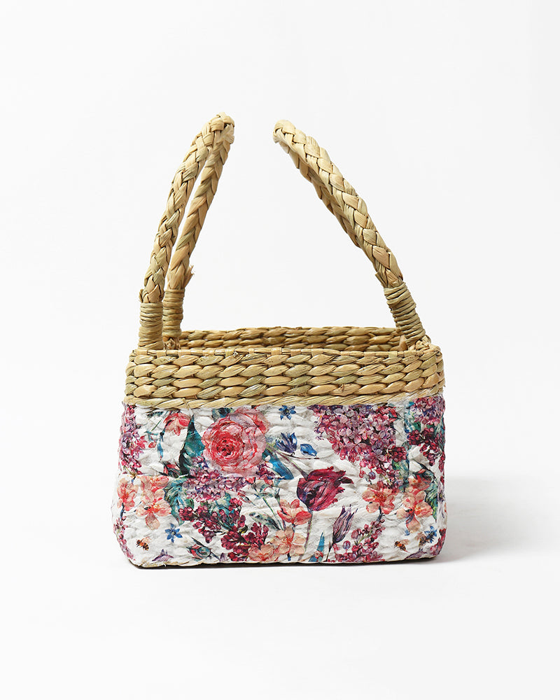 Seagrass Fruit Hamper Basket - Medium