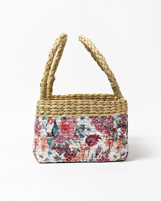 Seagrass Fruit Hamper Basket - Medium