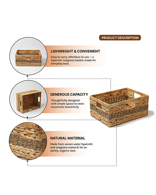 Shelf Basket For Clothes | Cupboard Organiser | Basket For Storage | Kitchen Storage Basket