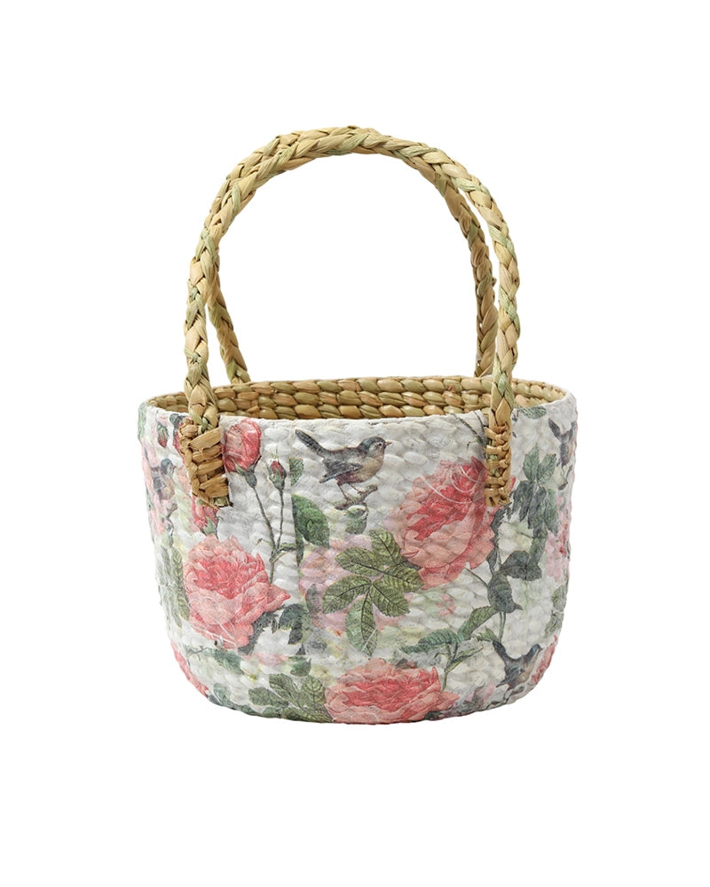 Seagrass Basket for Gift Hampers, Small Gift Bags, and Home Décor