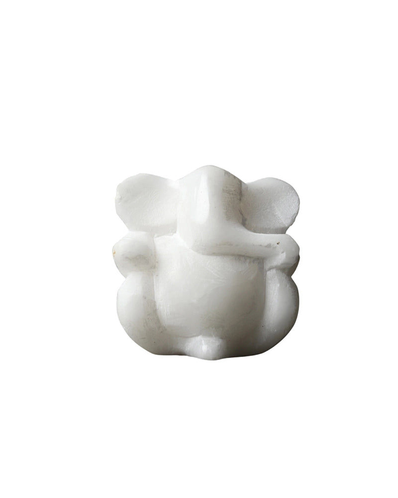 Marble Lord Ganesha Idol for Pooja, Home Temple and Decorative Showpiece