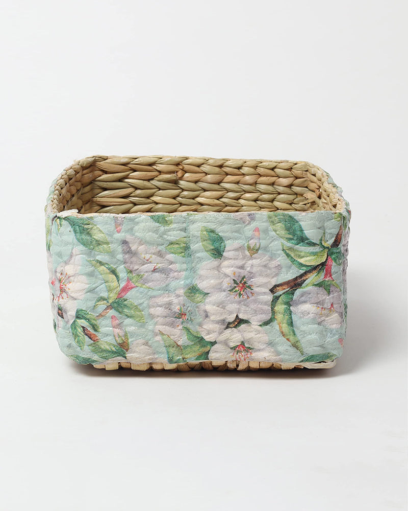 Storage Basket | Seagrass Organiser Tray | Desk Organiser