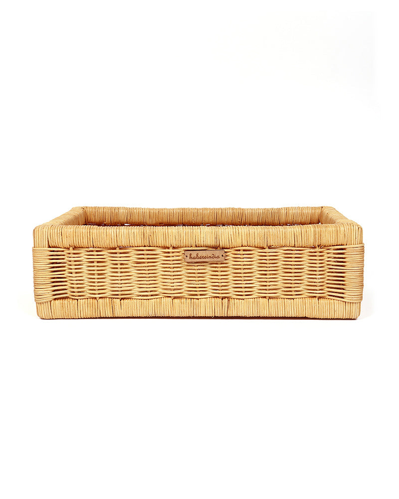 Cane Tray | Rattan Storage Basket