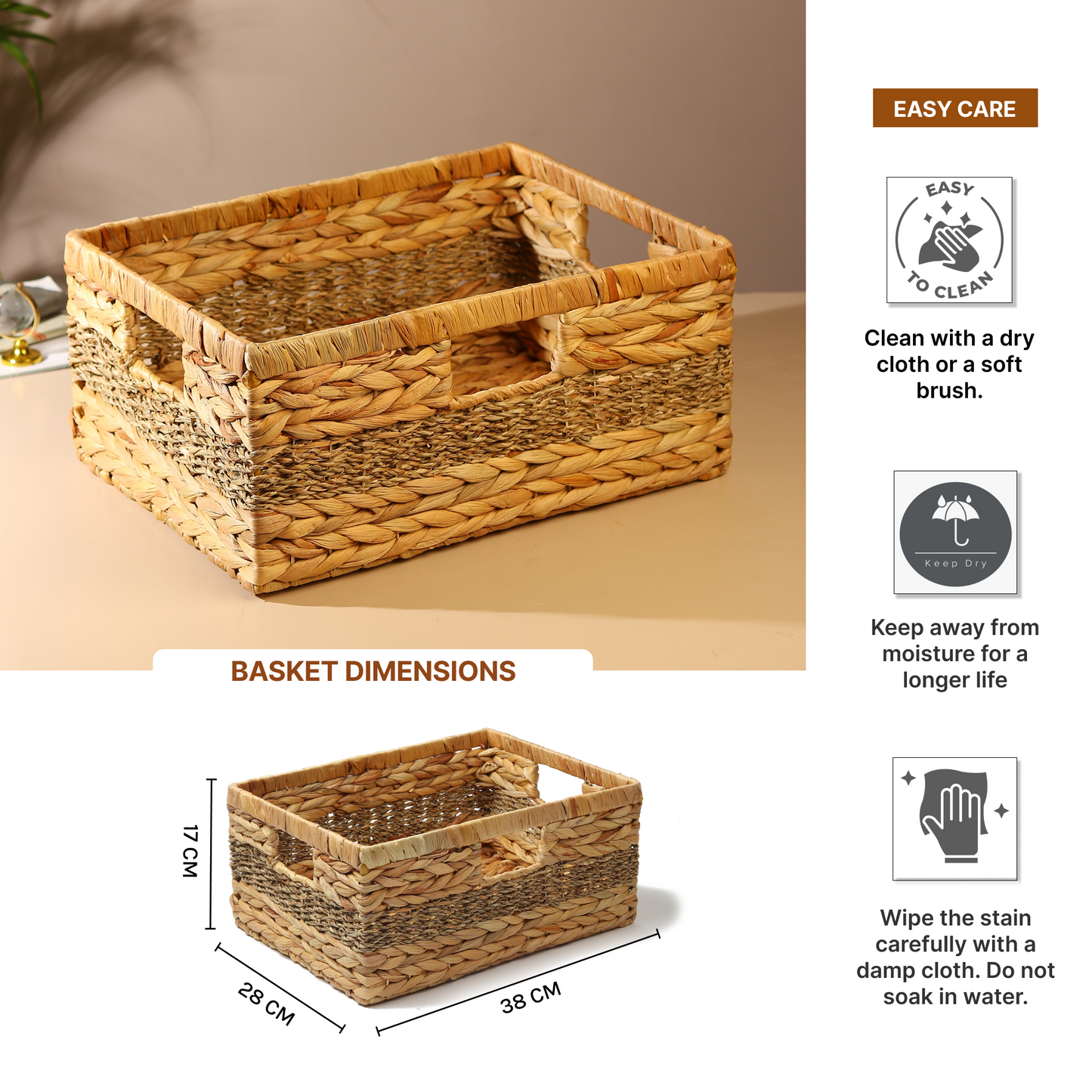 Shelf Basket For Clothes | Cupboard Organiser | Basket For Storage | Kitchen Storage Basket