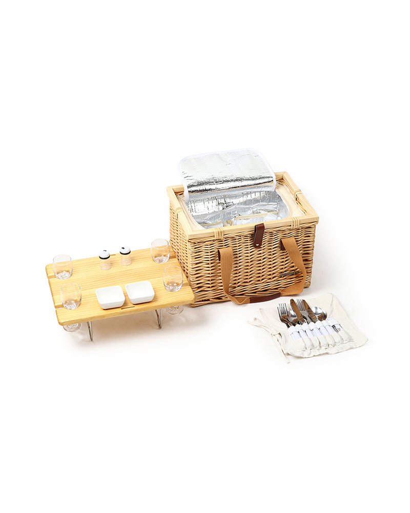 Large Picnic Basket | Wicker Picnic Basket | Picnic Basket