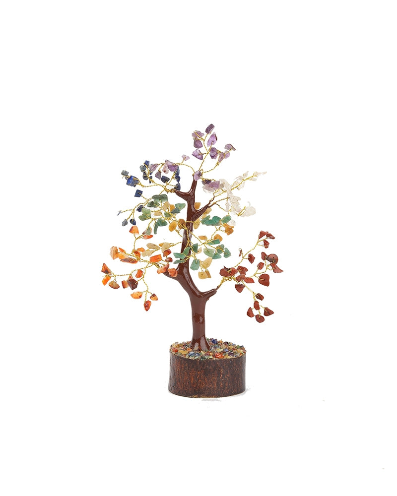 7 Chakra Gemstone Crystal Tree for Living Room