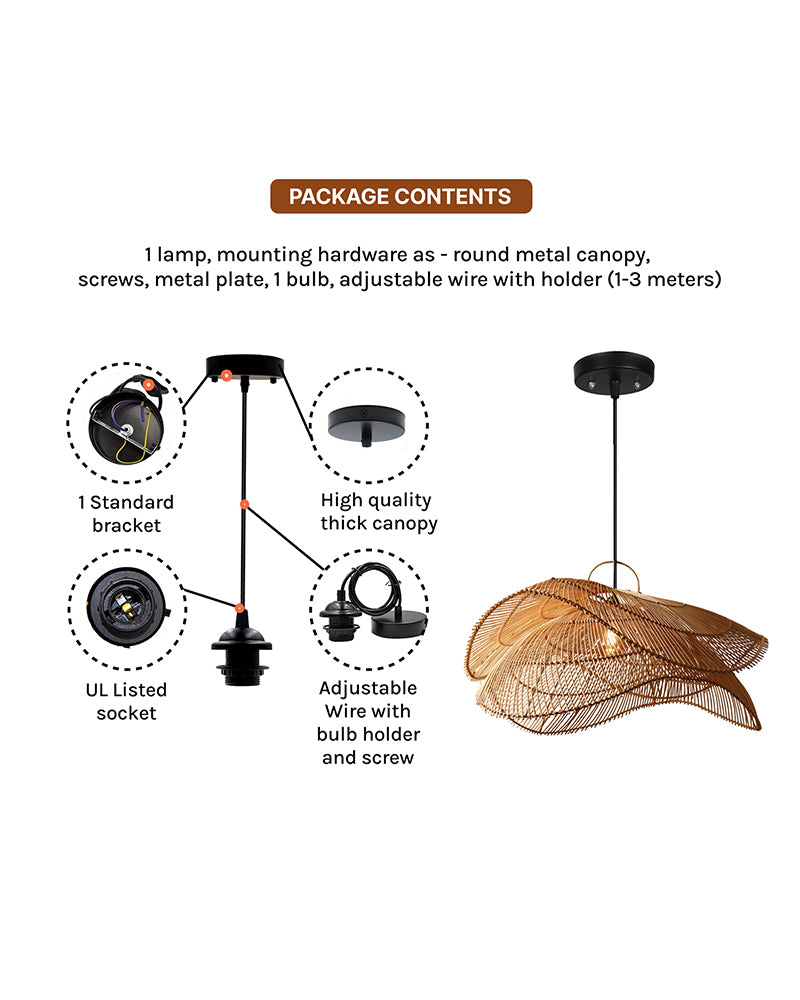 Contemporary Ceiling Hanging Light for Living Room Decor