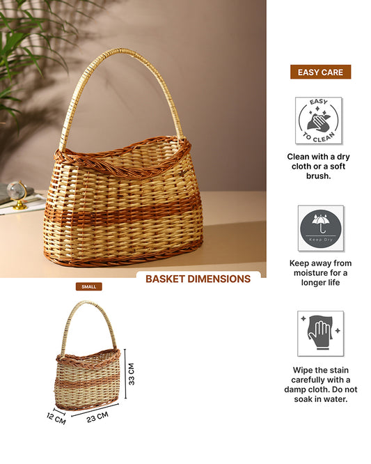 Picnic Baskets | Lunch Bag | Wicker Tiffin Baskets | Fruit & Vegetable Basket