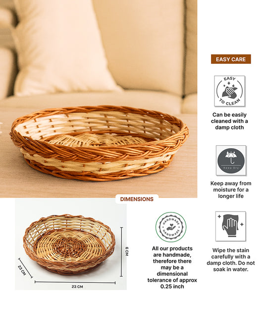 Wicker Baskets | Fruit Baskets | Kitchen Storage Basket | Cane Gift Hamper
