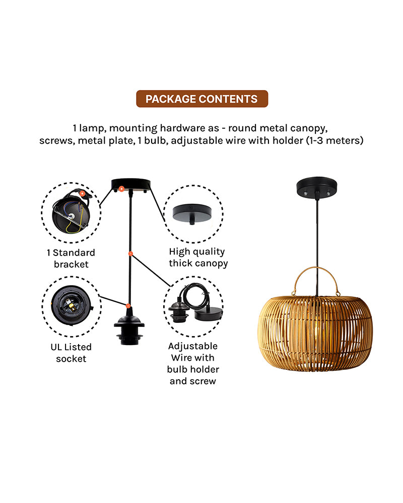 Soft Glow Ceiling Lamp for Living Room and Daily Lighting