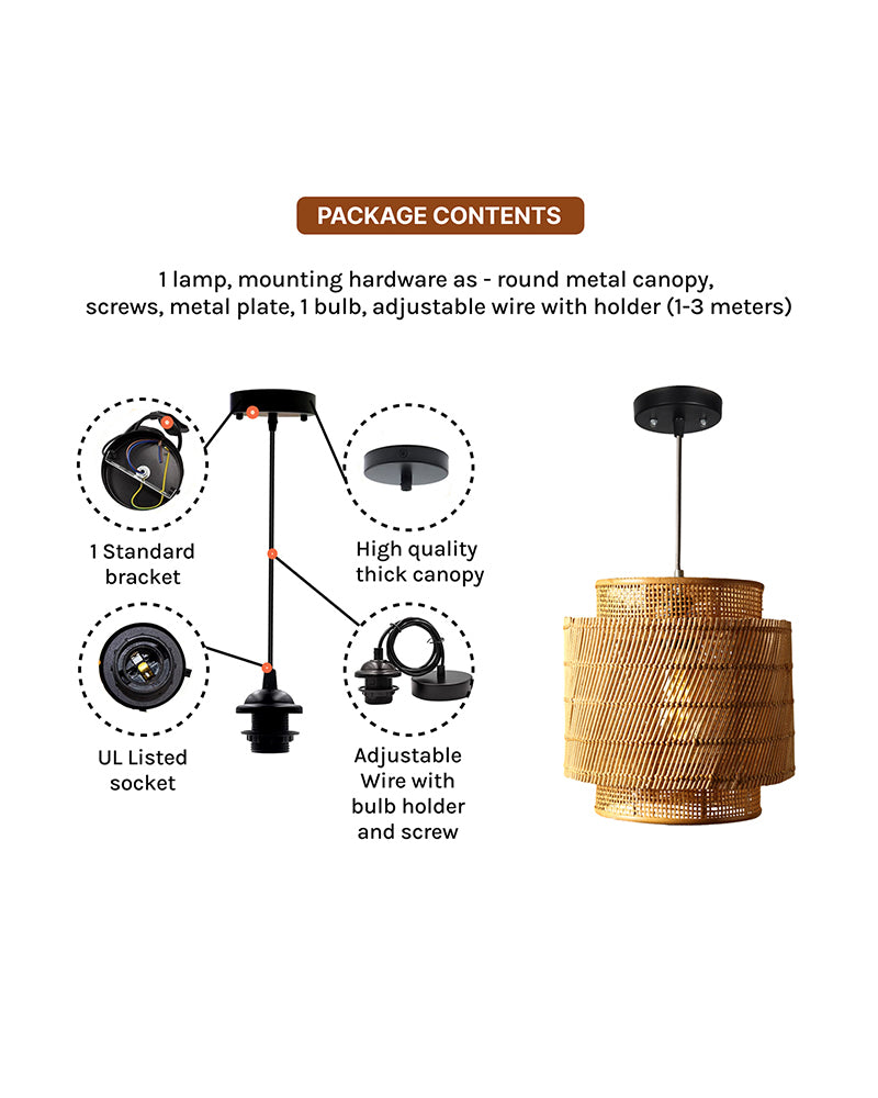 Elegant Ceiling Hanging Lamp for Living Room and Home Decoration