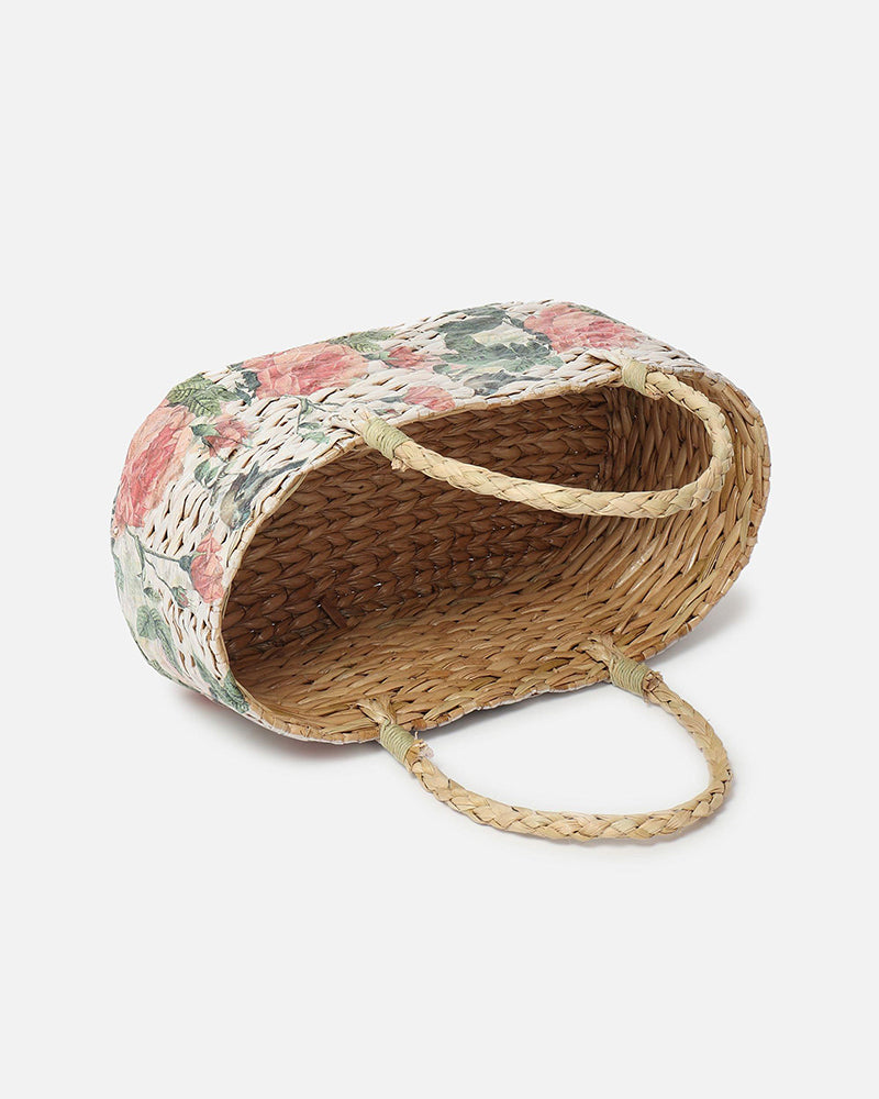 Seagrass Hamper Basket - Sophie