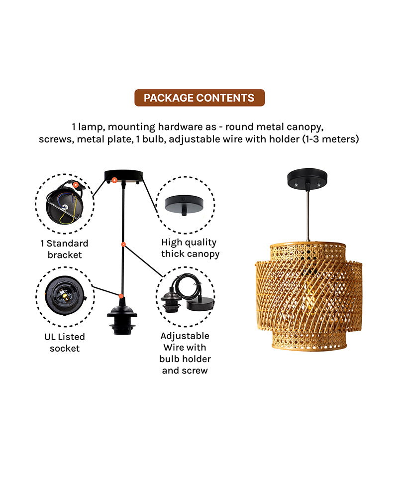 Modern Hanging Light for Living Room and Bedroom Interior