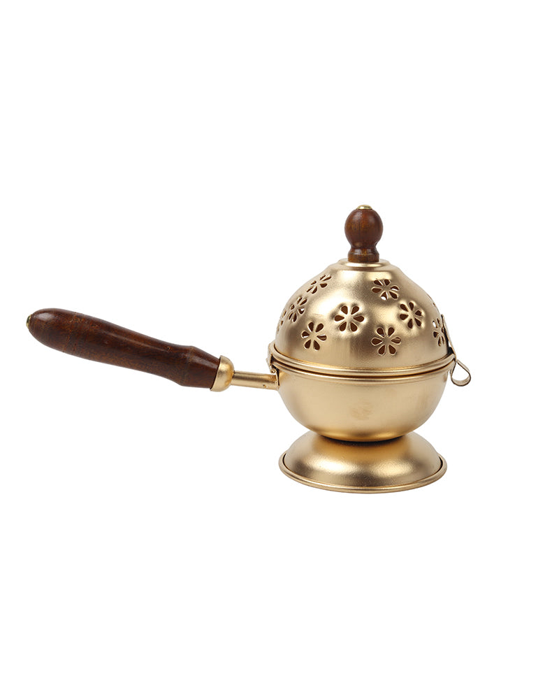 Premium Metal Dhoop Burner for Pooja Room and Home Temple