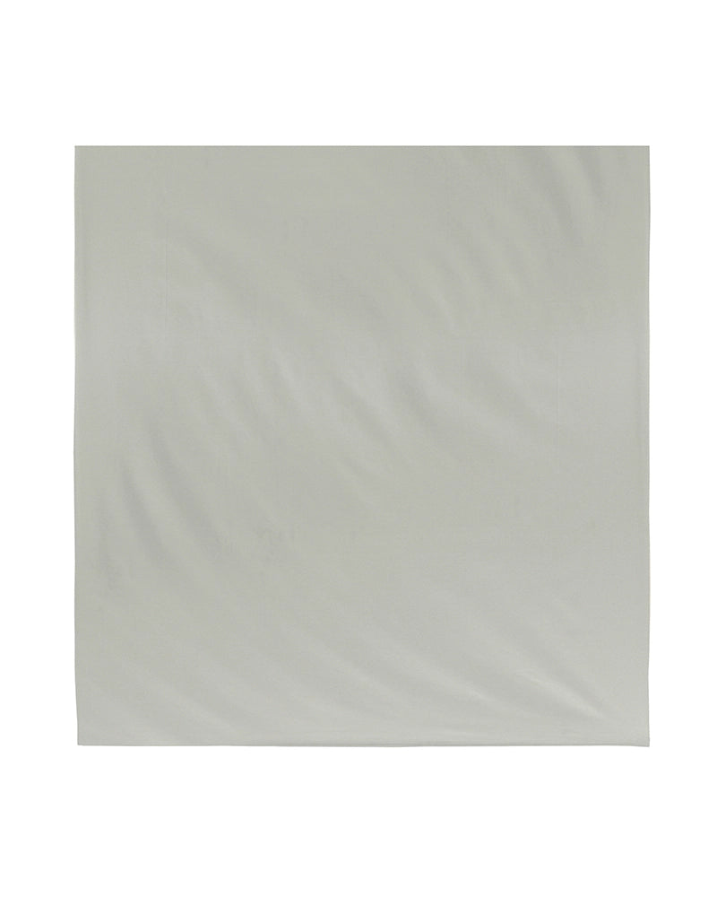 Grey King Size Cotton Bedsheet 300 Thread Count with 2 Pillow Covers