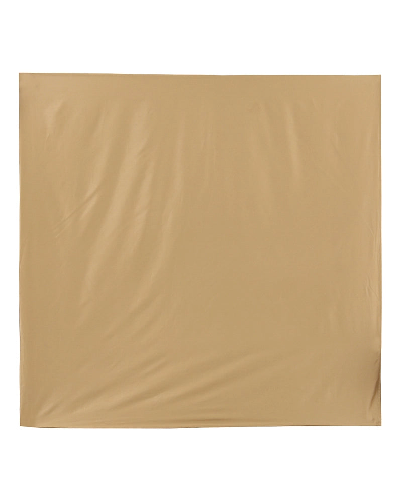 Brown Cotton Bedsheet 300 TC King Size Double Bed Sheet with Pillow Covers