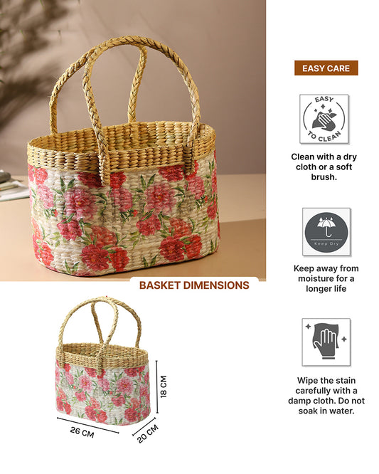 Tiffin Basket | Gift Hamper Baskets | Lunch Bag | Fruit And Vegetable Basket