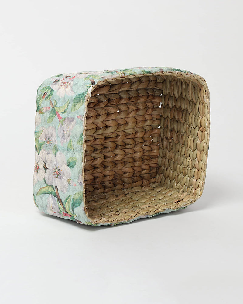 Storage Basket | Seagrass Organiser Tray | Desk Organiser