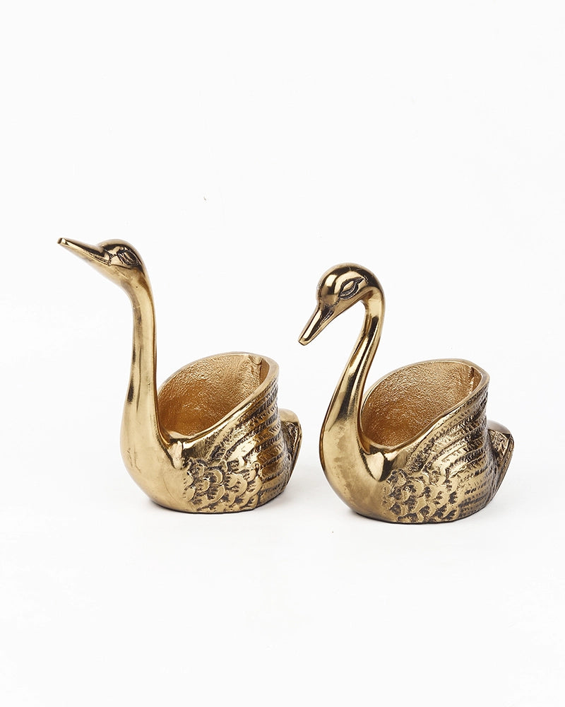 Premium Swan Candle light Holders for Living Room & Gifting